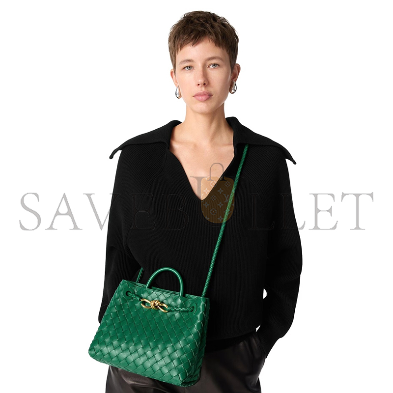BOTTEGA VENETA SMALL ANDIAMO 743568 (25*22*10.5cm)